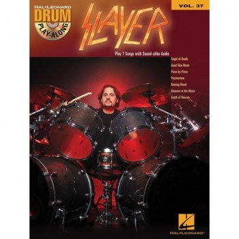 Hal Leonard Drum Play-Along: Slayer Vol. 37 купить