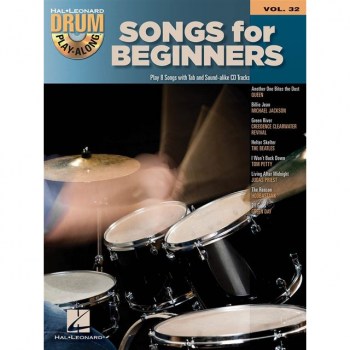 Hal Leonard Drum Play-Along: Songs for Beginners, Vol. 32 купить