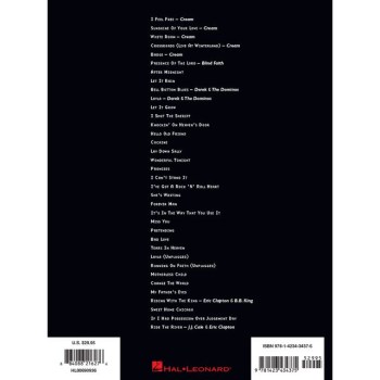 Hal Leonard Eric Clapton: Complete Clapton купить