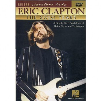 Hal Leonard Eric Clapton - Solo Years Guitar Signature Licks, DVD купить