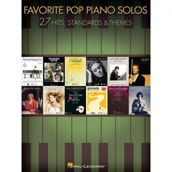 Hal Leonard Favorite Pop Piano Solos Klavier купить
