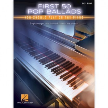 Hal Leonard First 50 Pop Ballads You Should Play on the Piano купить