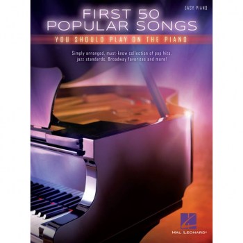Hal Leonard First 50 Popular Songs You Should Play On The Piano купить