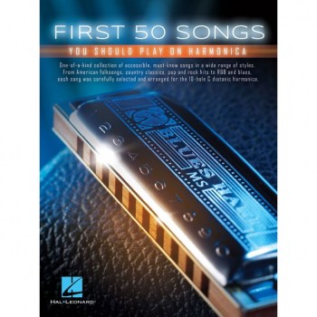 Hal Leonard First 50 Songs You Should Play On Harmonica купить
