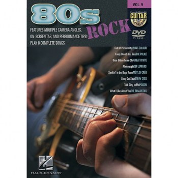 Hal Leonard Guitar Play-Along: 80s Rock Vol. 9, DVD купить