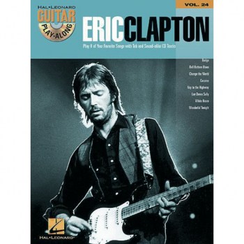 Hal Leonard Guitar Play-Along: Eric Clapton Vol. 24, TAB und CD купить