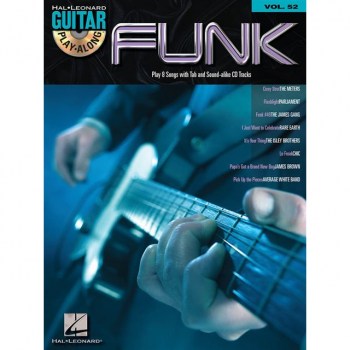Hal Leonard Guitar Play-Along: Funk Vol. 142, TAB und CD купить