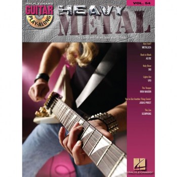 Hal Leonard Guitar Play-Along: Heavy Metal Vol. 54, TAB und CD купить