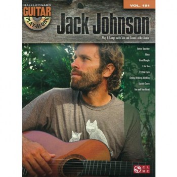 Hal Leonard Guitar Play-Along: Jack Johnson Vol. 181, TAB und CD купить