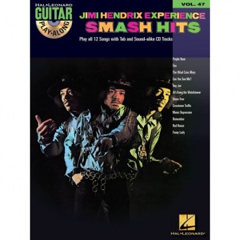 Hal Leonard Hendrix Experience Smash Hits Guitar Palyalong, Book and CD купить