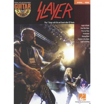 Hal Leonard Guitar Play-Along: Slayer Vol. 156, TAB und CD купить