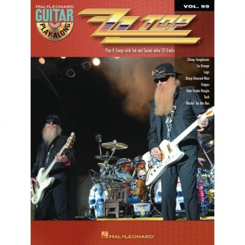 Hal Leonard Guitar Play-Along: ZZ Top Vol. 99, TAB und CD купить