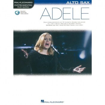 Hal Leonard Instrumental Play-Along: Adele - Alto Saxophone купить