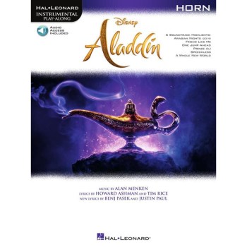 Hal Leonard Instrumental Play-Along: Aladdin - Horn купить