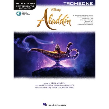 Hal Leonard Instrumental Play-Along: Aladdin - Trombone купить