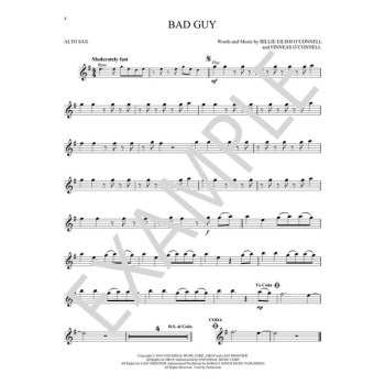 Hal Leonard Instrumental Play-Along: Billie Eilish - Alto Sax купить