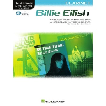 Hal Leonard Instrumental Play-Along: Billie Eilish - Clarinet купить