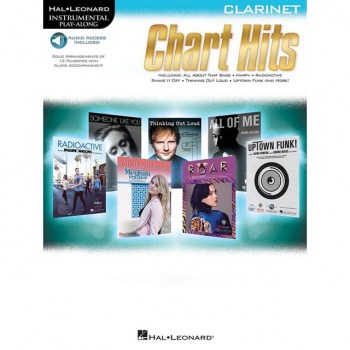 Hal Leonard Instrumental Play-Along: Chart Hits - Clarinet купить