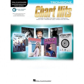 Hal Leonard Instrumental Play-Along: Chart Hits - Trombone купить