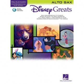 Hal Leonard Instrumental Play-Along: Disney Greats - Alto Saxophone купить