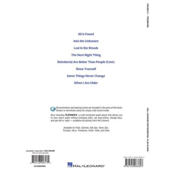 Hal Leonard Instrumental Play-Along: Frozen II - Trombone купить