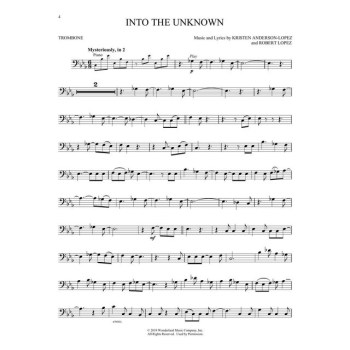 Hal Leonard Instrumental Play-Along: Frozen II - Trombone купить