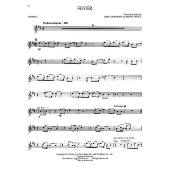 Hal Leonard Instrumental Play-Along: Jazz & Blues - Trumpet купить
