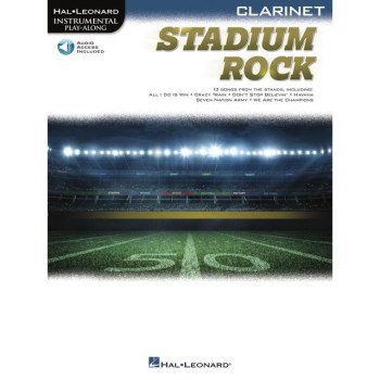 Hal Leonard Instrumental Play-Along: Stadium Rock for Clarinet купить