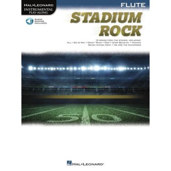 Hal Leonard Instrumental Play-Along: Stadium Rock for Flute купить