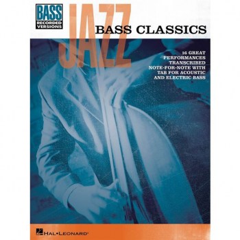 Hal Leonard Jazz Bass Classics BASS TAB купить