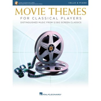 Hal Leonard Movie Themes for Classical Players - Cello and Piano купить