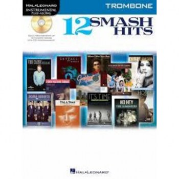 Hal Leonard Play-Along - 12 Smash Hits Posaune, Buch und CD купить
