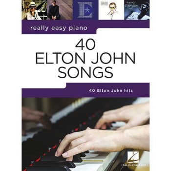 Hal Leonard Really Easy Piano: 40 Elton John Songs купить