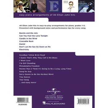 Hal Leonard Really Easy Piano: 40 Elton John Songs купить