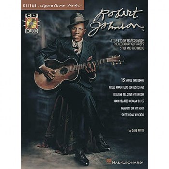 Hal Leonard Robert Johnson Guitar Signature Licks TAB купить