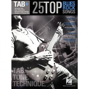 Hal Leonard Tab+: 25 Top Blues/Rock Song Tab. Tone. Technique купить