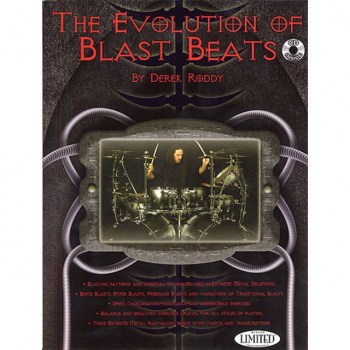 Hal Leonard The Evolution of Blast Beats Derek Roddy, Book and CD купить