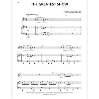 Hal Leonard The Greatest Showman купить