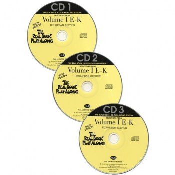 Hal Leonard The Real Book Playalong E-K Sixth Edition - Vol.1, 3 CDs купить