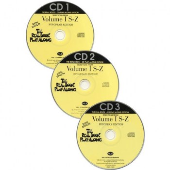 Hal Leonard The Real Book Playalong S-Z Sixth Edition - Vol.1, 3 CDs купить