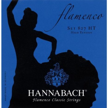 Hannabach Con. Guitar Strings 827 blue Flamenco High Tension купить