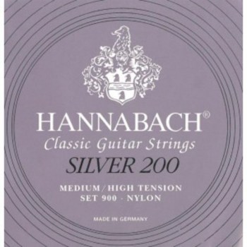 Hannabach K-Git.Saiten Satz 900 MHT Nylon Silver 200 купить