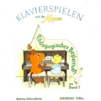 Hans Sikorski Klavierspielen mit der Maus 1 Schwedhelm, Begleitheft купить
