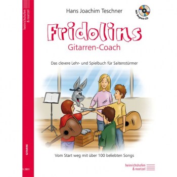 Heinrichshofen Fridolins Gitarren Coach m. CD Teschner купить