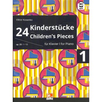 Helbling Verlag Viktor Kosenko: 24 Kinderstücke für Klavier 1 купить