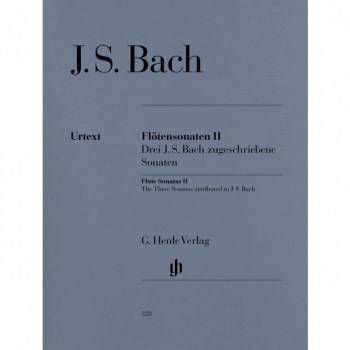 Henle Verlag Flotensonaten 2 J.S. Bach, Flote und Contiuno купить