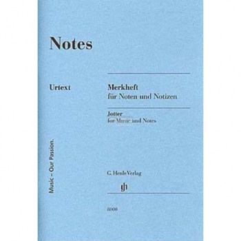 Henle Verlag Notenheft DIN A6 Notes купить