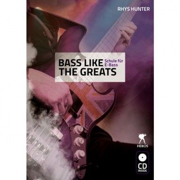 Heros-Verlag Bass Like The Greats Rhys Hunter,inkl. CD купить