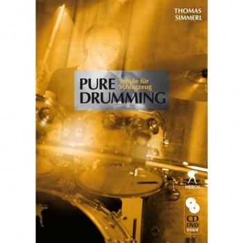 Heros-Verlag Pure Drumming Thomas Simmerl,inkl. CD/DVD купить