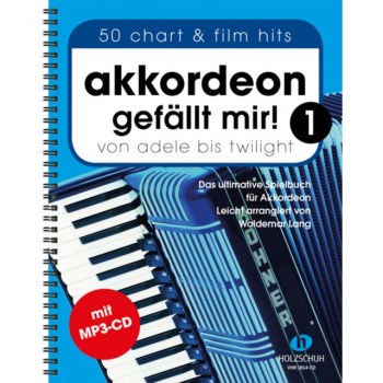Holzschuh Verlag Akkordeon gefollt mir 1 50 Chart&Film Hits, Lang, m.CD купить